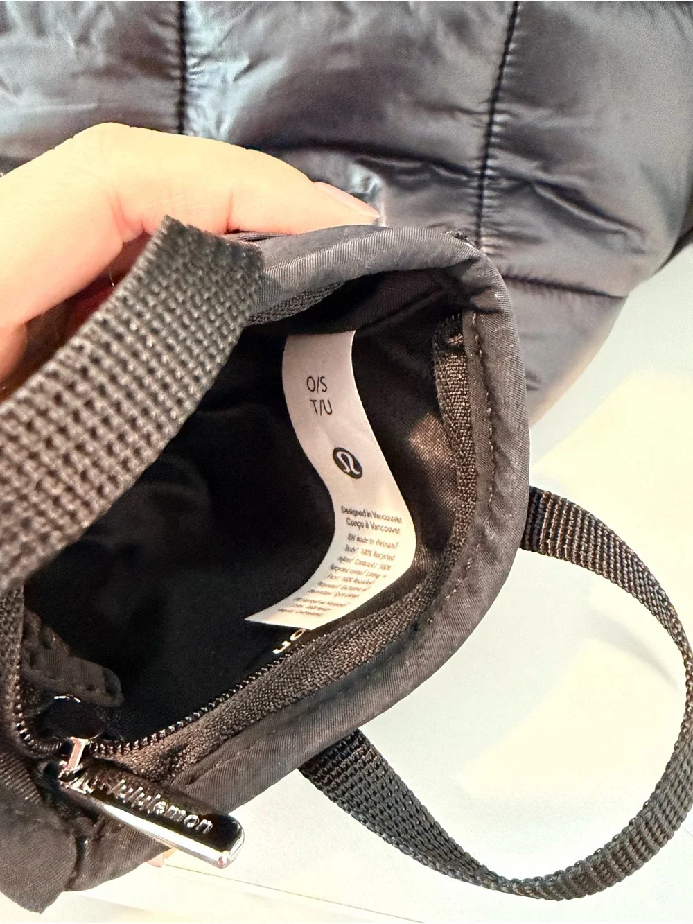 Lululemon/ Daily Multi-Pocket Nano Tote Bag/ Black/ Original Tag Included